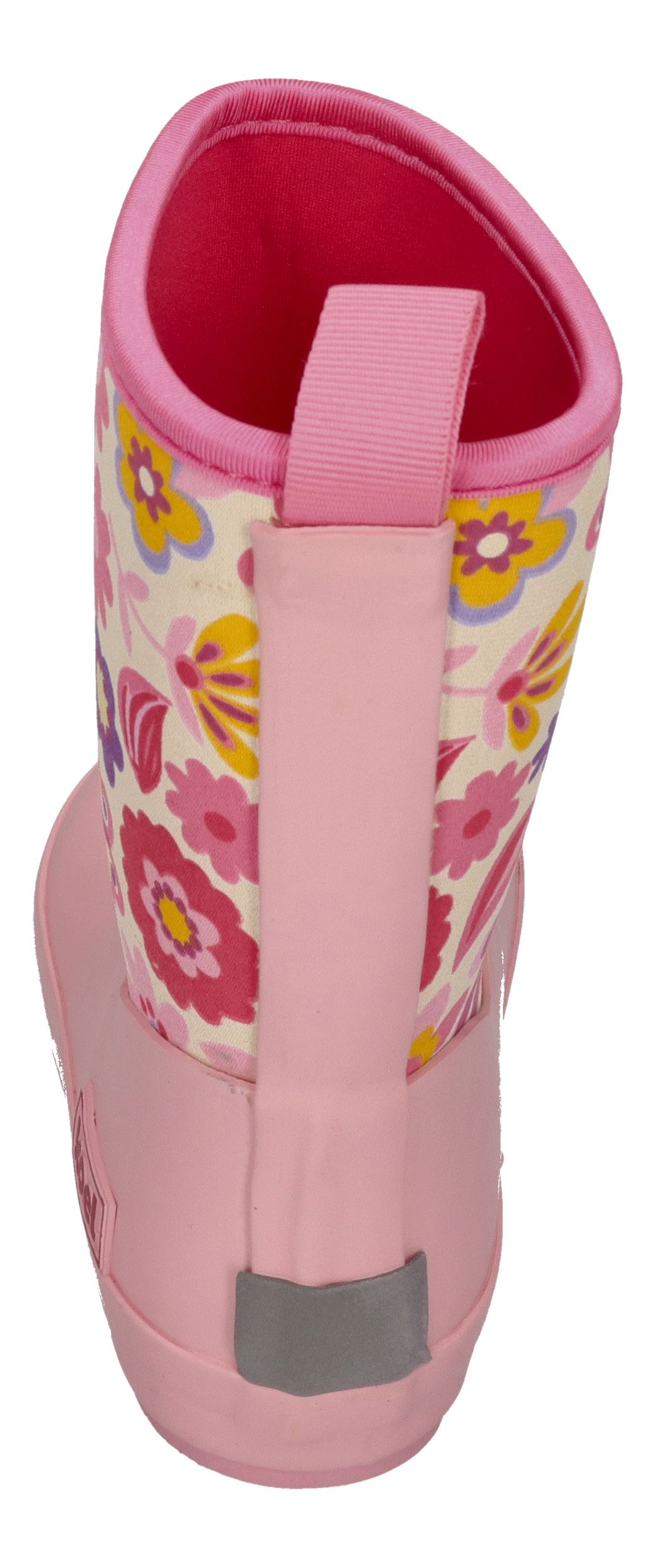 KOEL Barefoot Gummistiefel NEOPREN WELLIE fuchsia flowers