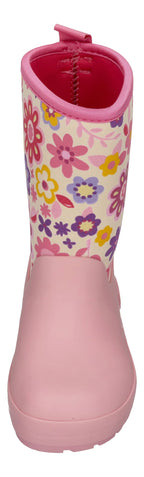 KOEL Barefoot Gummistiefel NEOPREN WELLIE fuchsia flowers