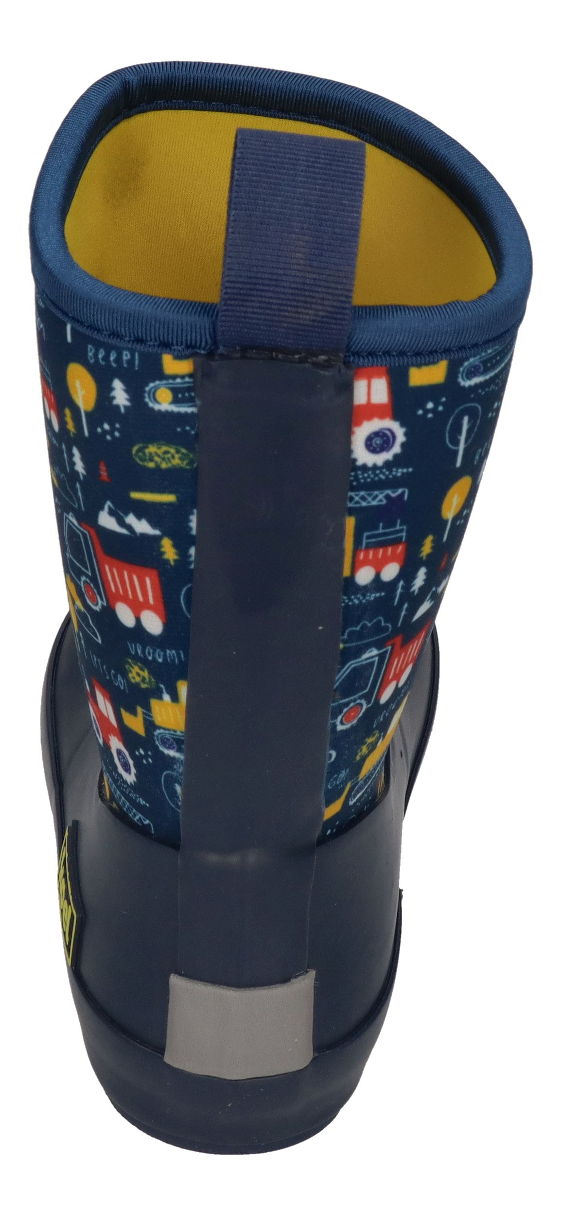 KOEL Barefoot Gummistiefel NEOPREN WELLIE tractor blue