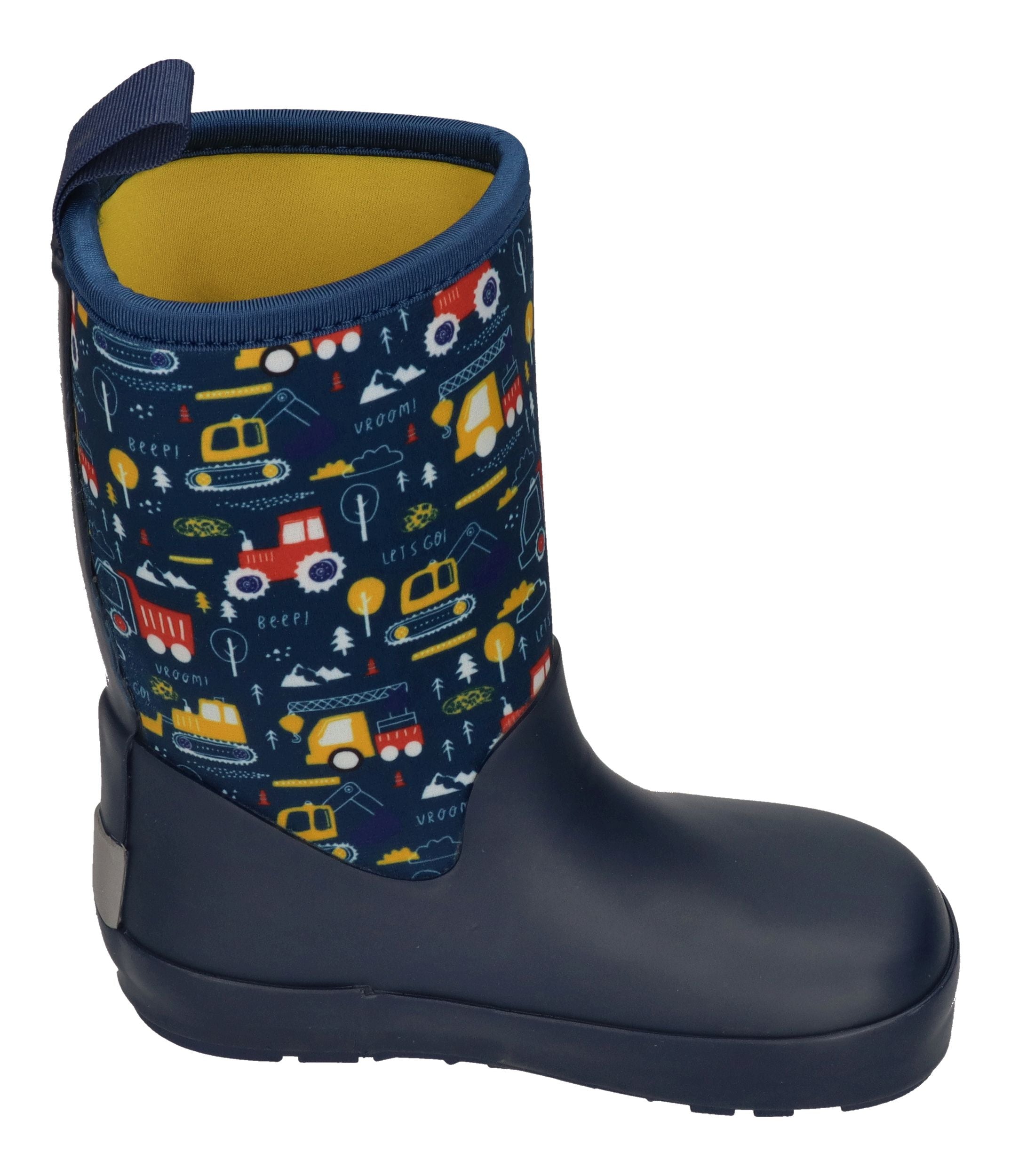 KOEL Barefoot Gummistiefel NEOPREN WELLIE tractor blue