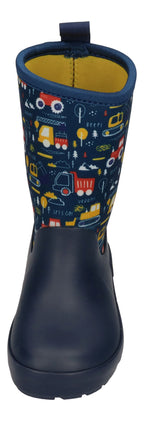 KOEL Barefoot Gummistiefel NEOPREN WELLIE tractor blue