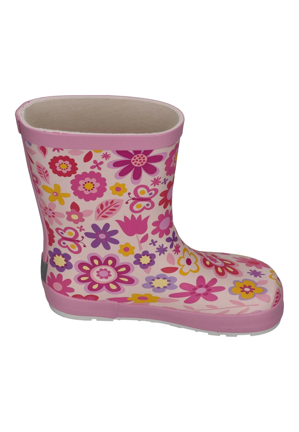KOEL Barefoot - Gummistiefel WELLIE BARE MULTI fuchsia flowers – Gummistiefel - ["gid://shopify/Metaobject/186632929 – Bild 4