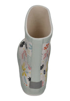 KOEL Barefoot - Gummistiefel WELLIE BARE MULTI white flowers