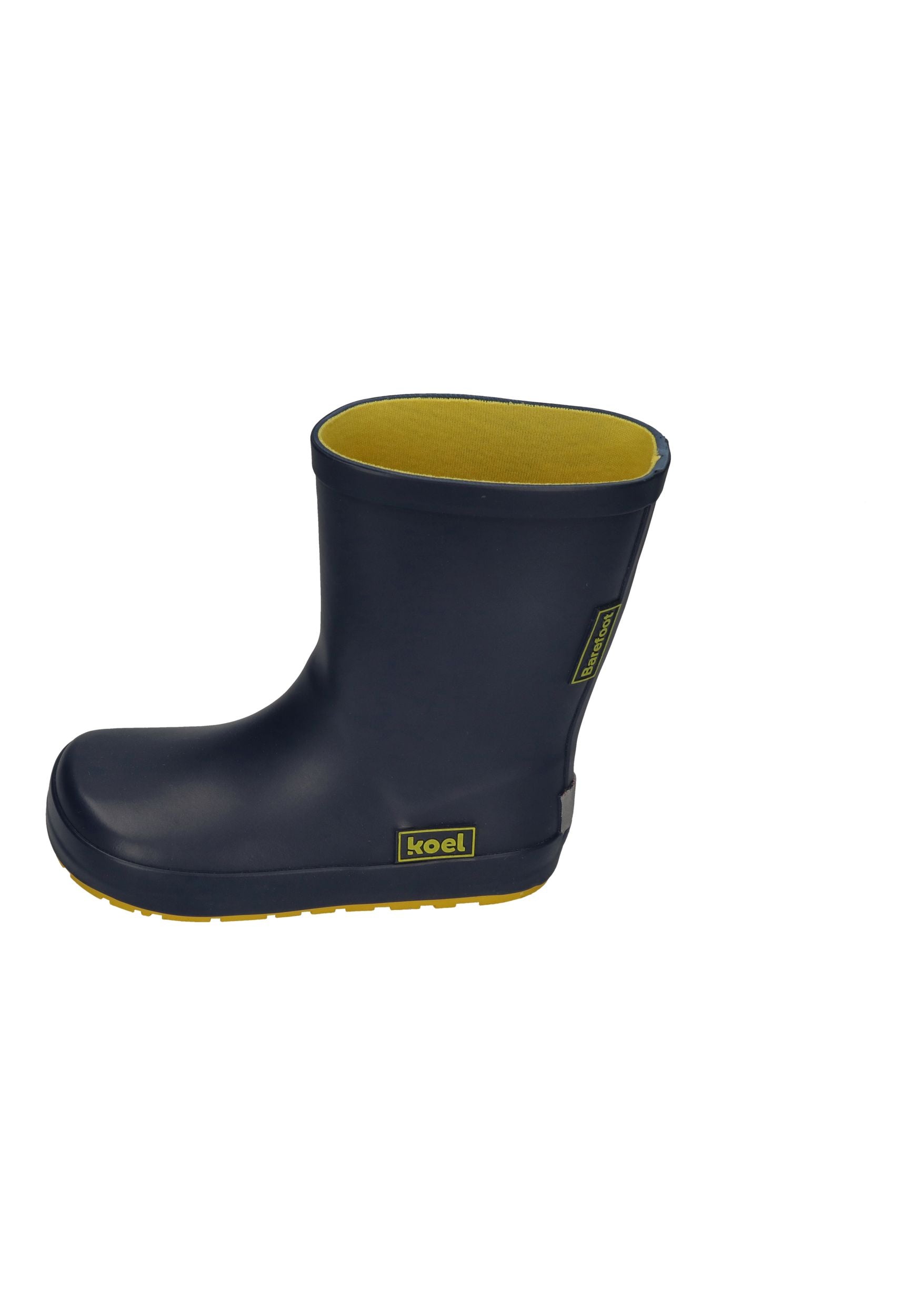 KOEL Barefoot Kinder Gummistiefel Wellies WINI BARE SOLID V2 blue
