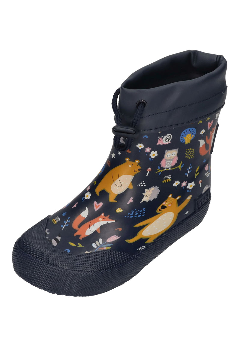 KOEL Barefoot Gummistiefel für Kleinkinder WELLIE bear blue