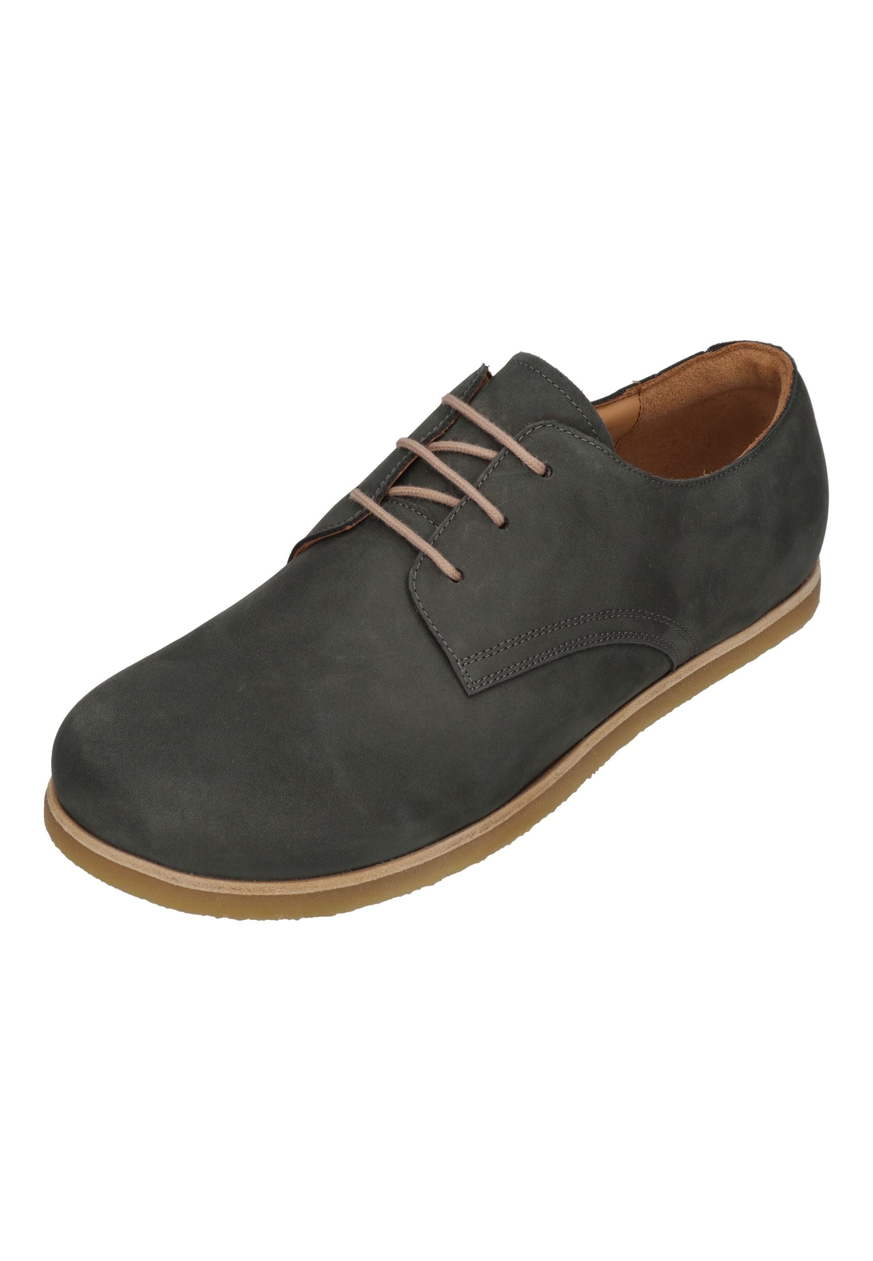 KOEL Barefoot Herren Halbschuhe TIM LEATHER dark grey