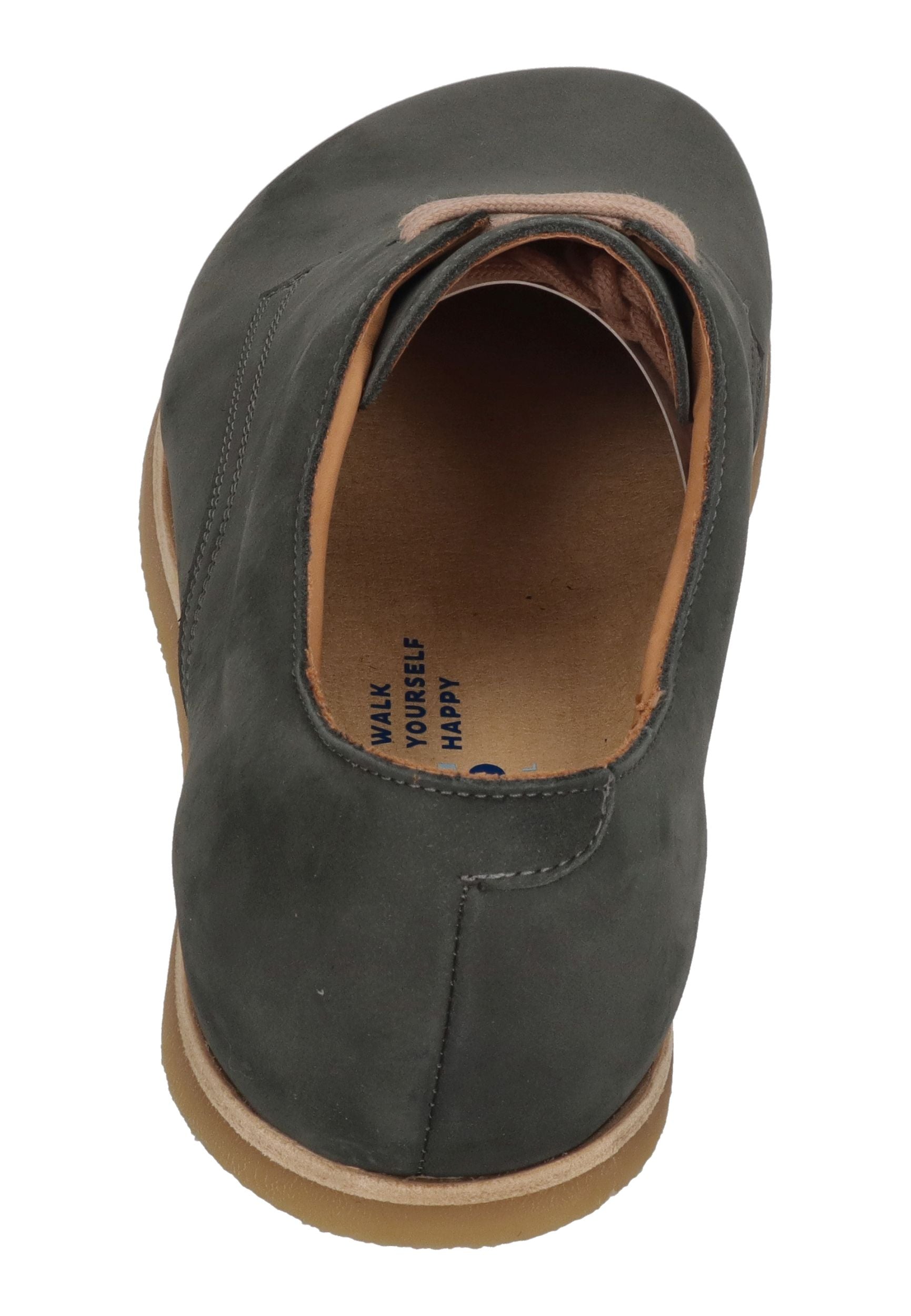 KOEL Barefoot Herren Halbschuhe TIM LEATHER dark grey