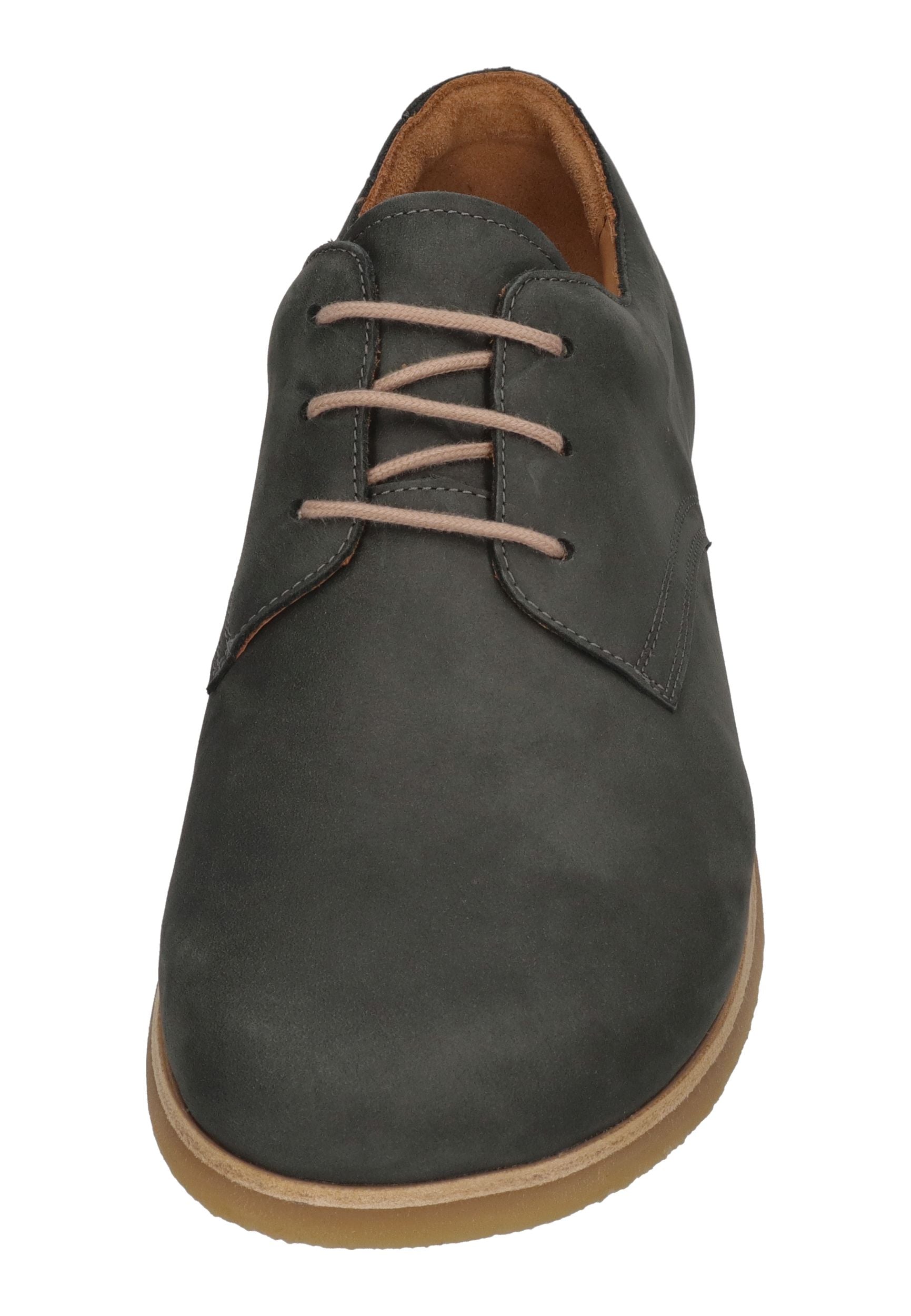 KOEL Barefoot Herren Halbschuhe TIM LEATHER dark grey