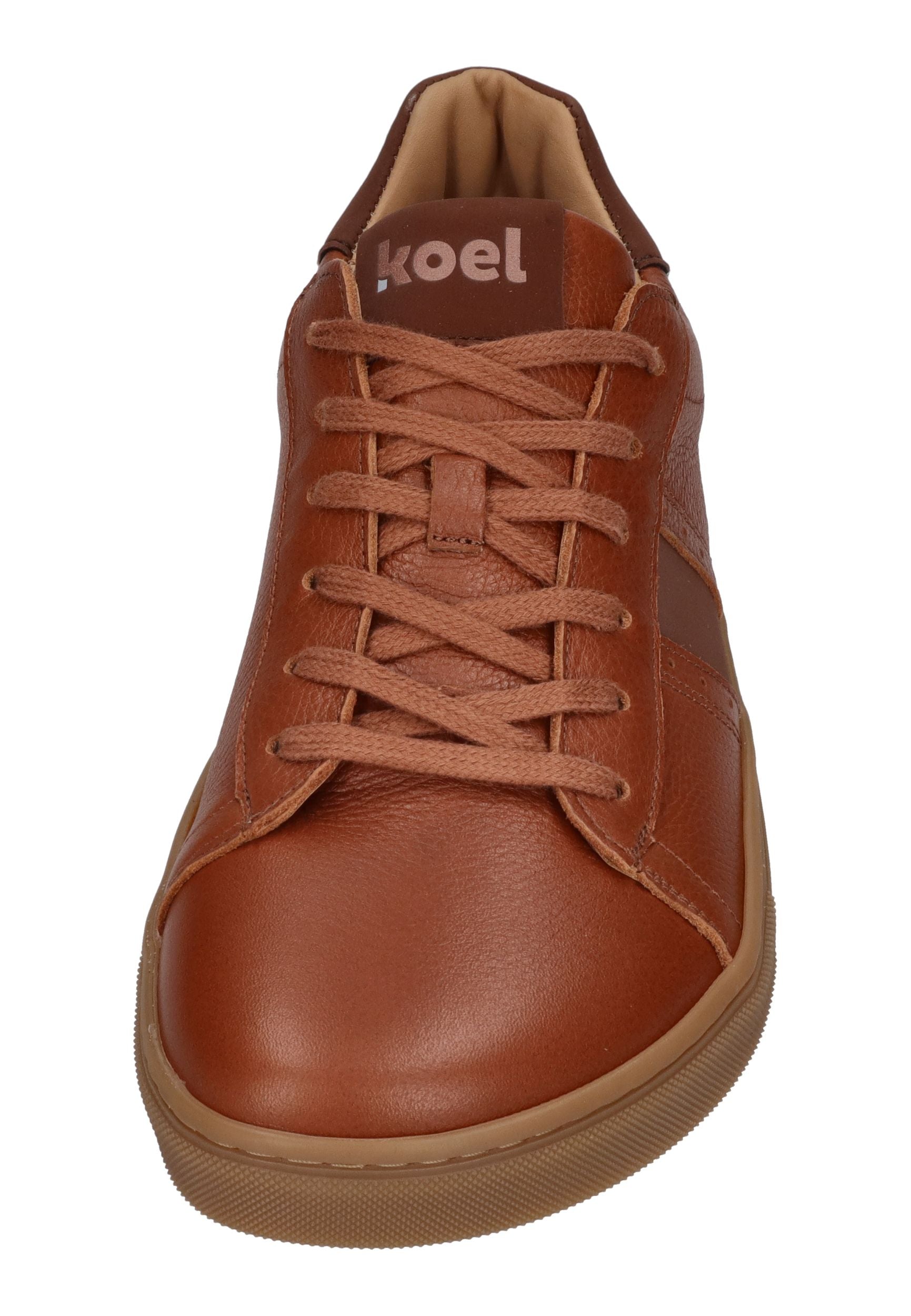 KOEL Barefoot Herren Sneakers HELTON LEATHER cognac