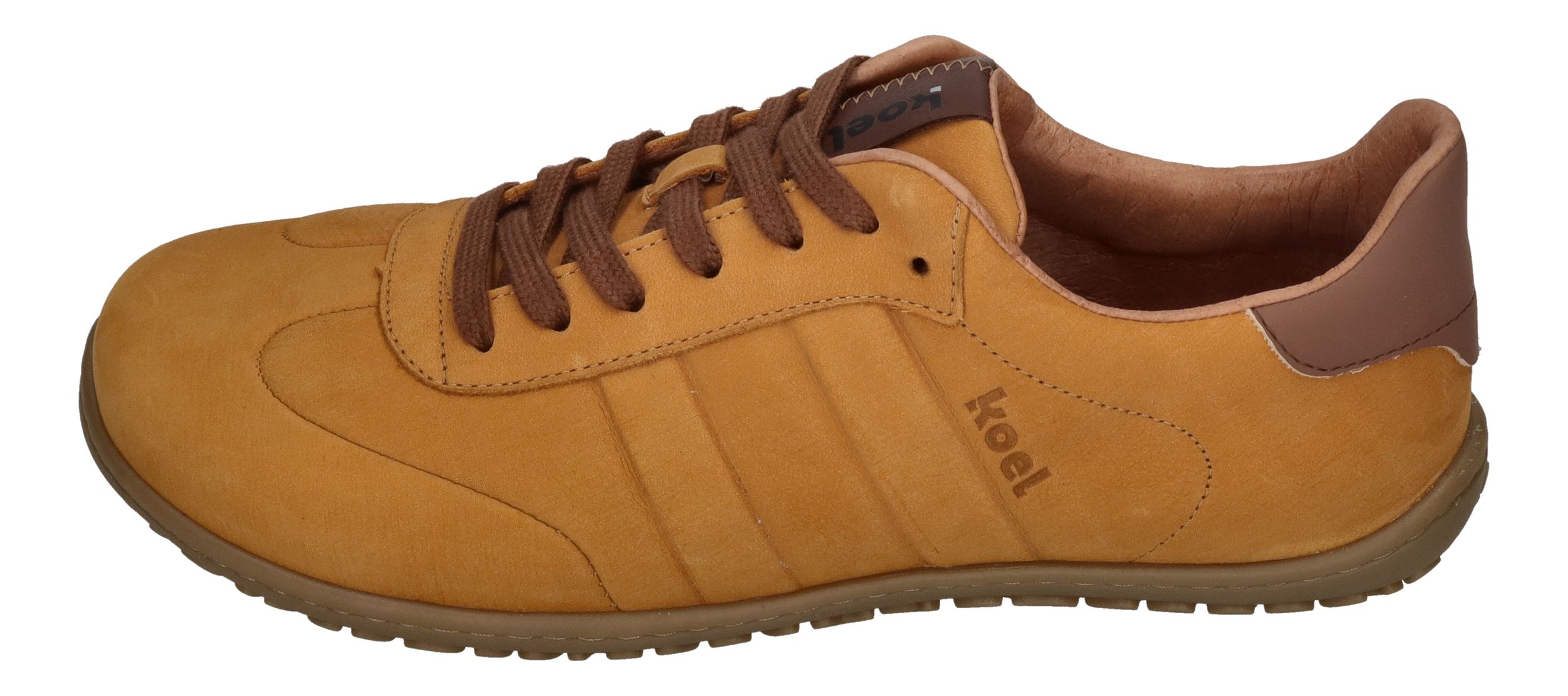 KOEL Barefoot Herrenschuhe - Sneakers IDO - cognac