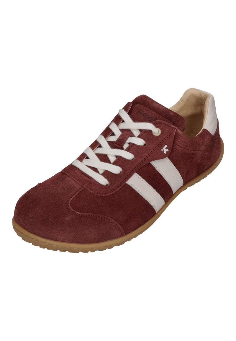 KOEL Barefoot Herrenschuhe Sneakers ILO SUEDE bordo