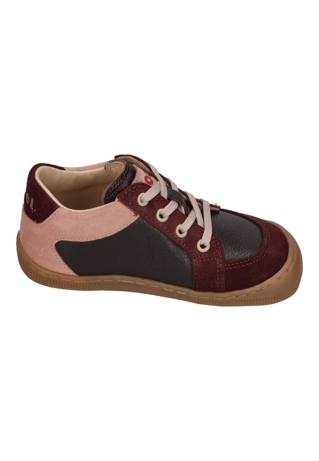 KOEL Barefoot Kinder Sneakers DION SUEDE bordo