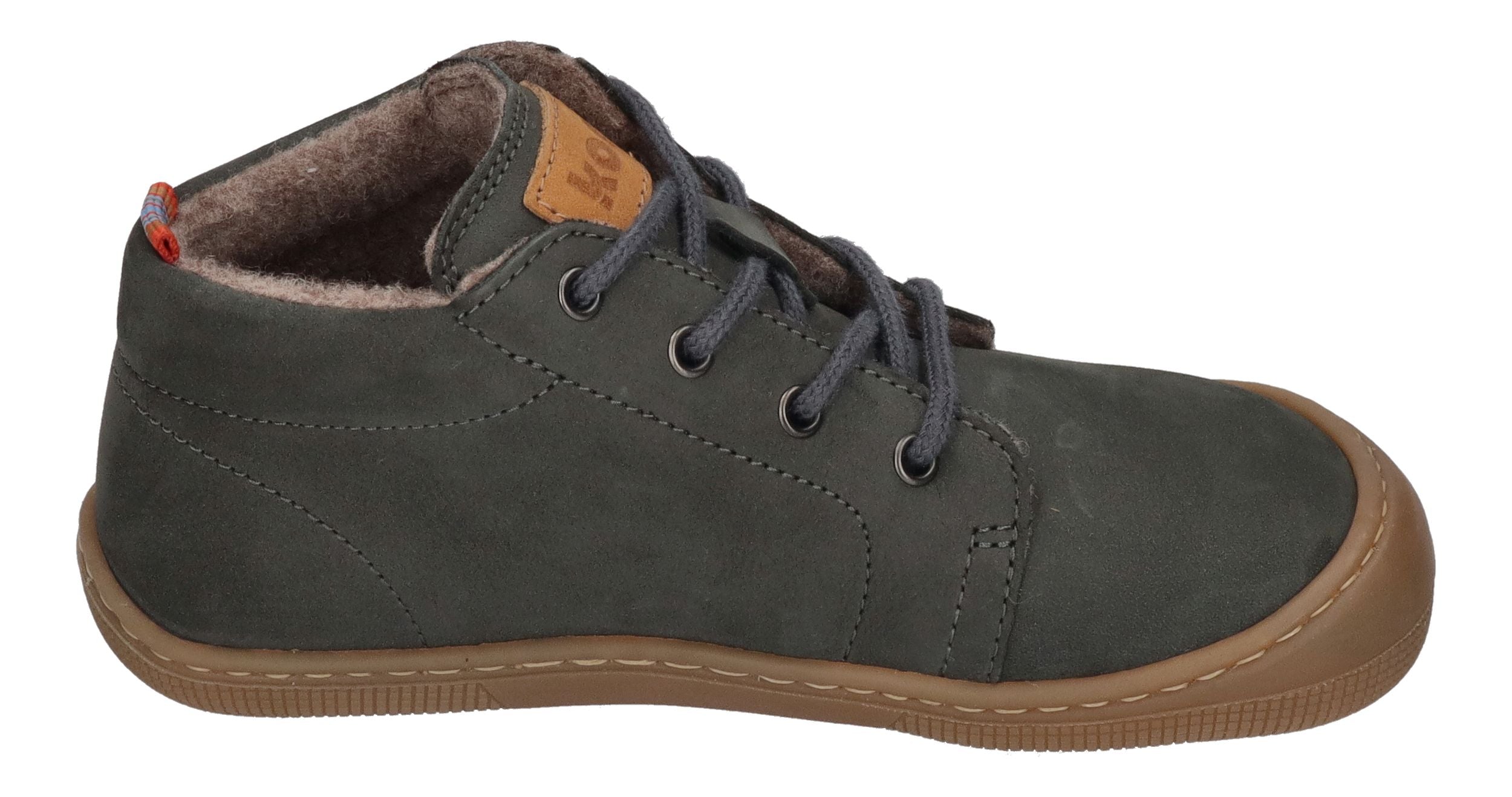 KOEL Barefoot Kinder Booties DELI HYDRO FELT dark grey