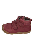 KOEL Barefoot Kinder Booties KASI WOOL TEX  extra weit - bordo