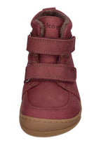 KOEL Barefoot Kinder Booties KASI WOOL TEX  extra weit - bordo