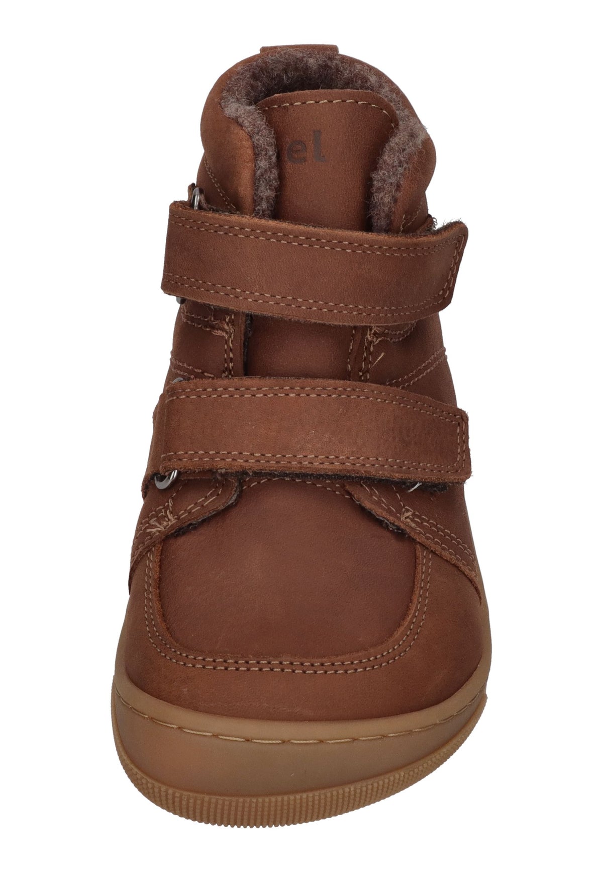 KOEL Barefoot Kinder Booties KASI WOOL TEX  extra weit - brown