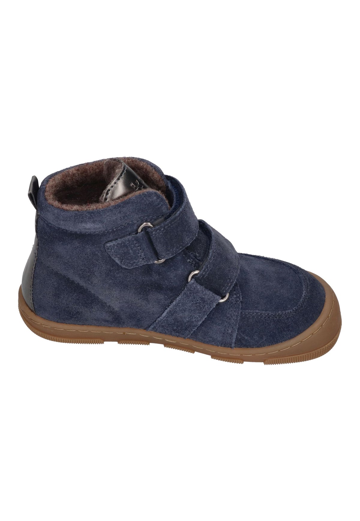 KOEL Barefoot Kinder Booties KIVO WOOL TEX extra weit blue