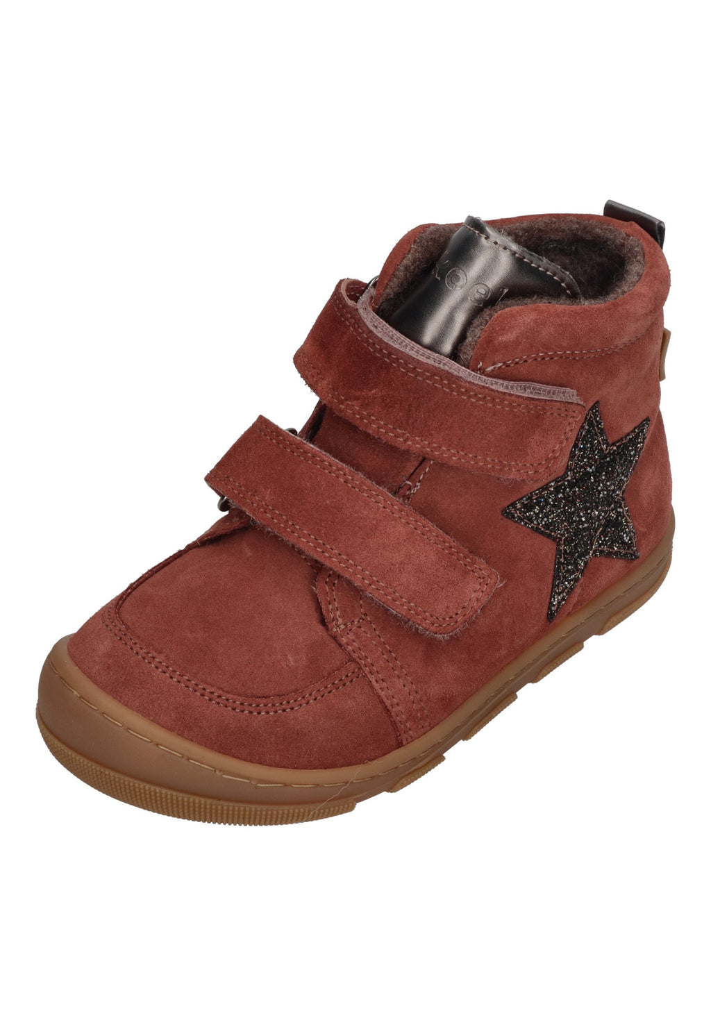KOEL KIVO WOOL TEX extra Weit in old pink, Barfuß-Boots für Kinder