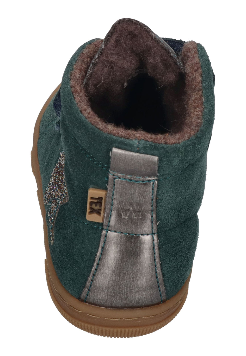 KOEL KIVO WOOL TEX extra Weit in turquoise, Barfuß-Boots für Kinder, Ansicht 5