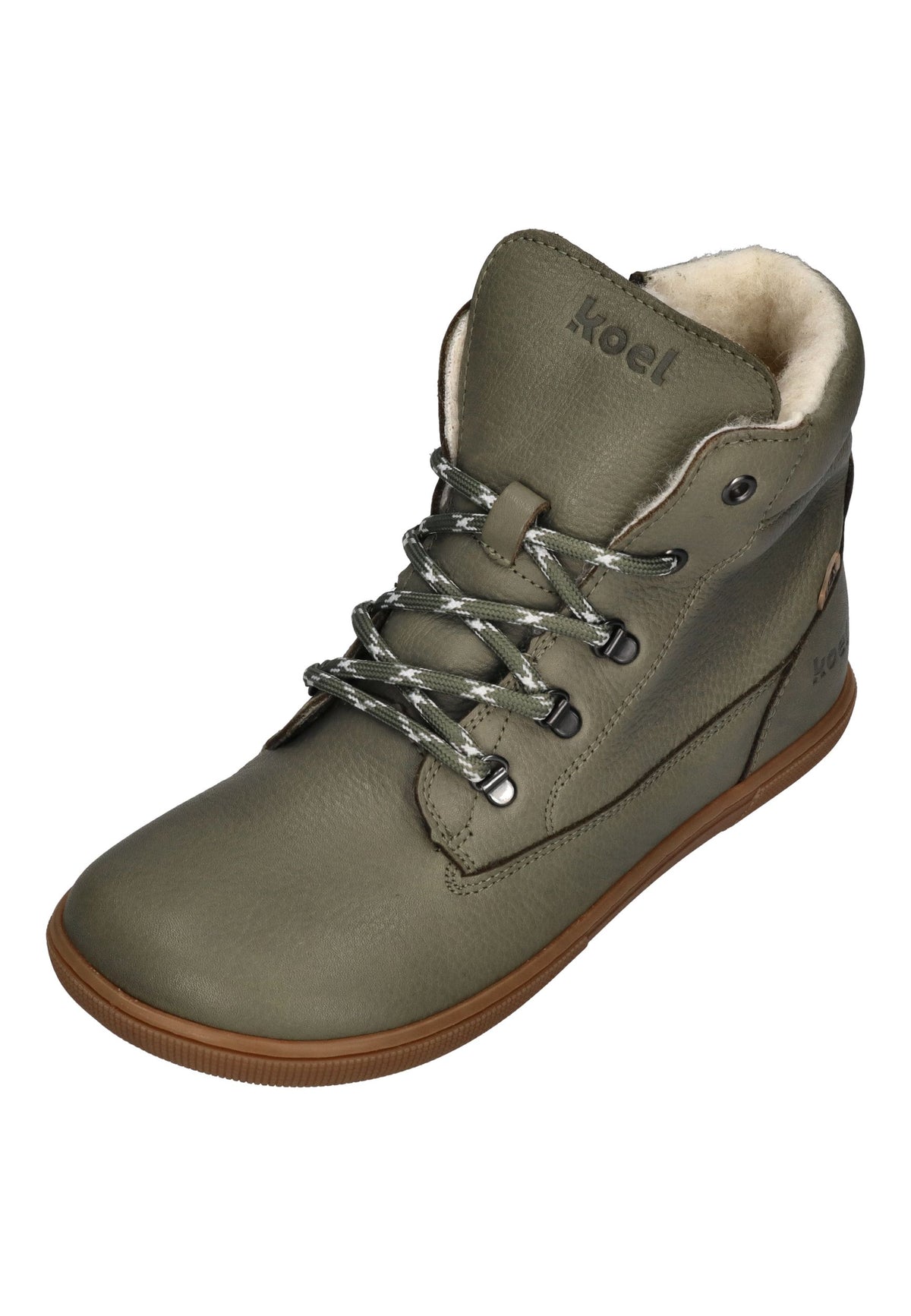 KOEL Barefoot Kinder Booties bis Größe 41 DRY TEX HYDRO olive