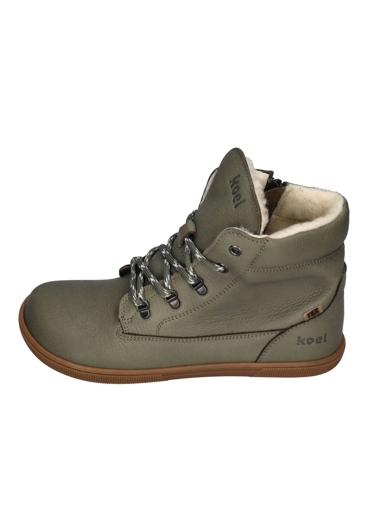 KOEL Barefoot Kinder Booties bis Größe 41 DRY TEX HYDRO olive