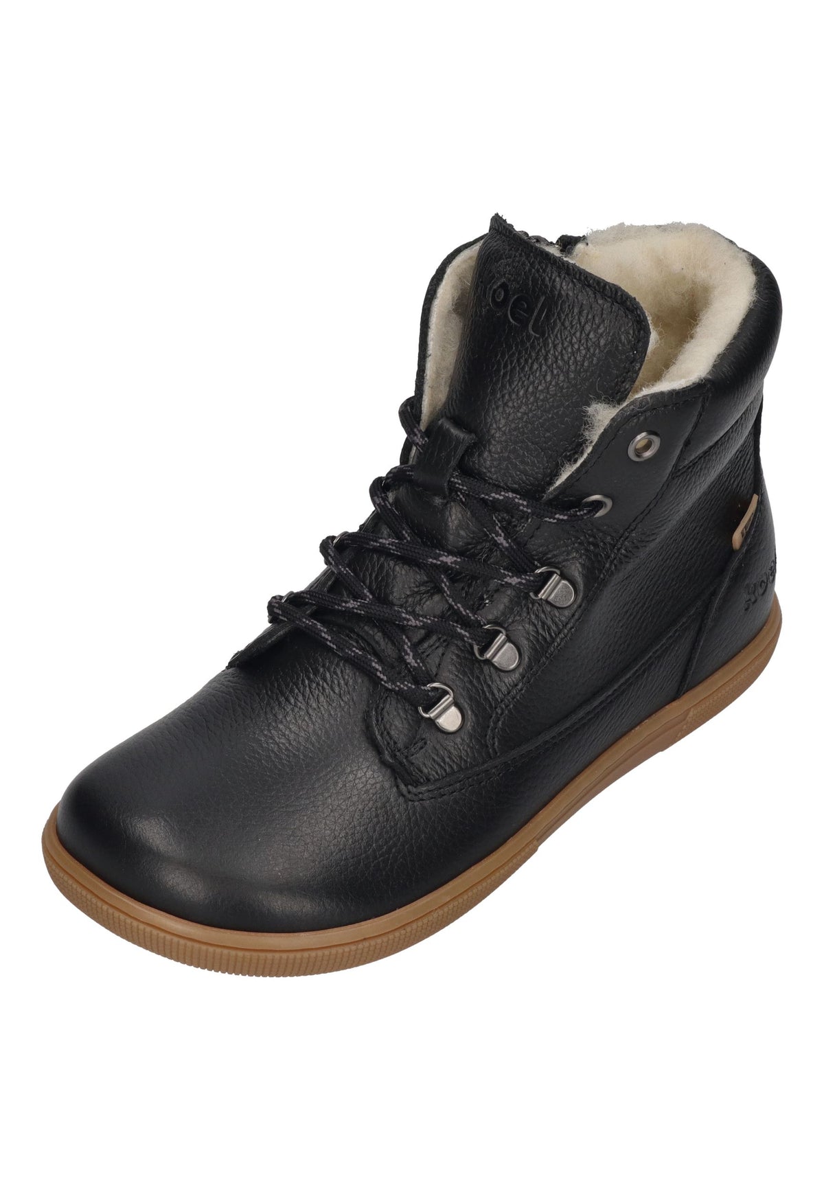 KOEL Barefoot Kinder Booties bis Größe 42 DRY TEX NAPA black