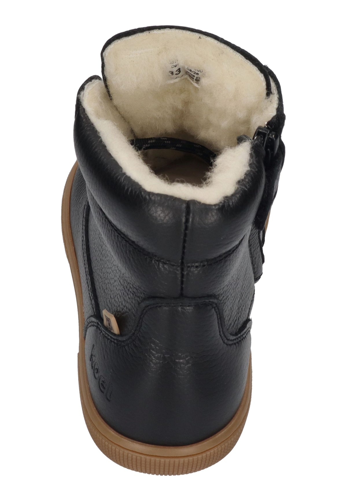 KOEL Barefoot Kinder Booties bis Größe 42 DRY TEX NAPA black