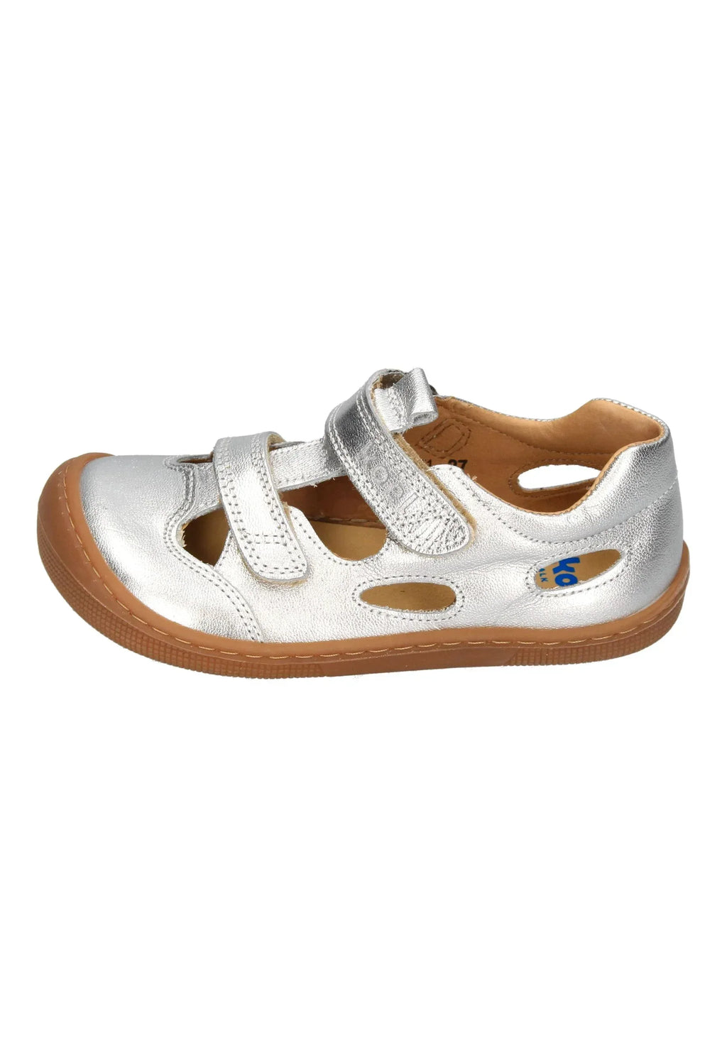 KOEL Barefoot Kinder - DEEN METALIC - silver