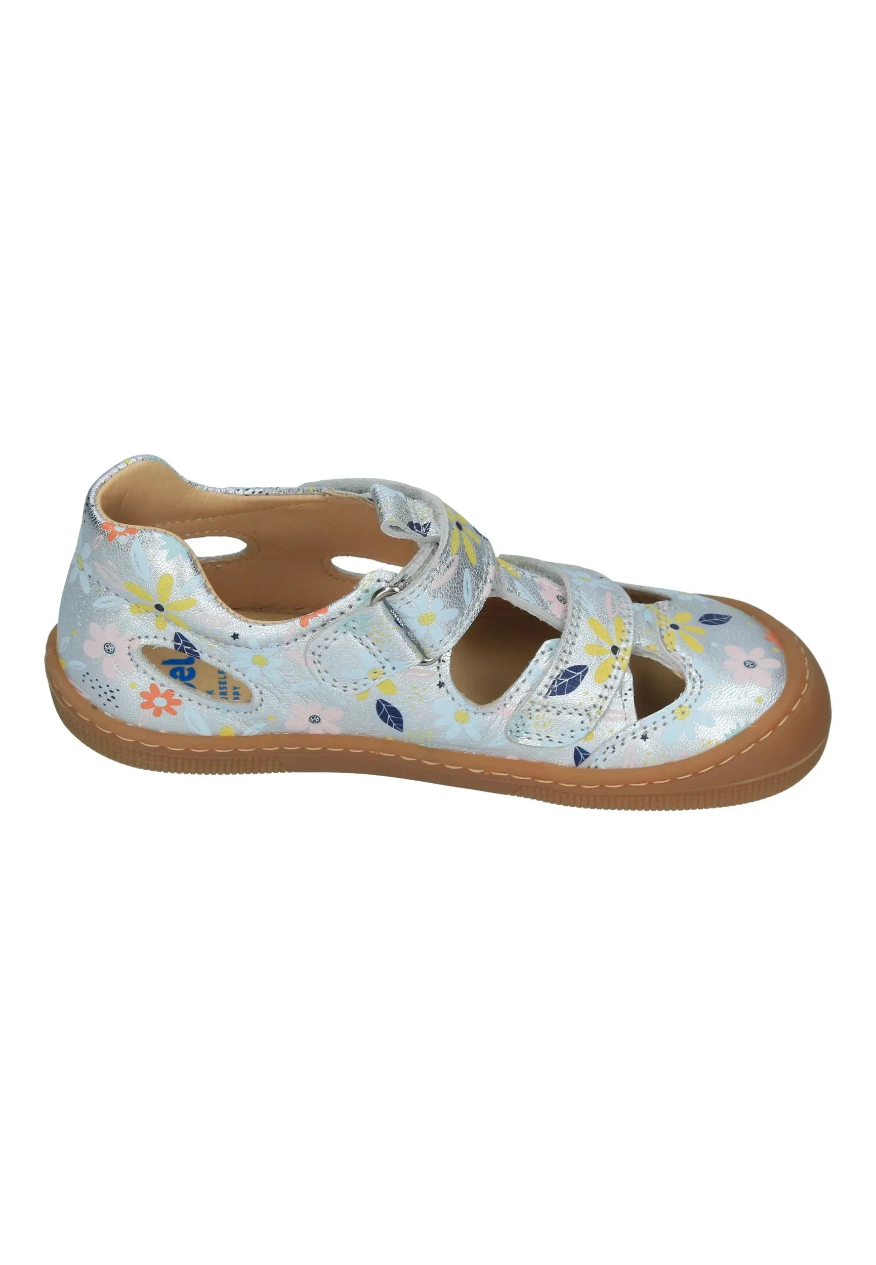 KOEL Barefoot Kinder - DEEN PRINT - silver