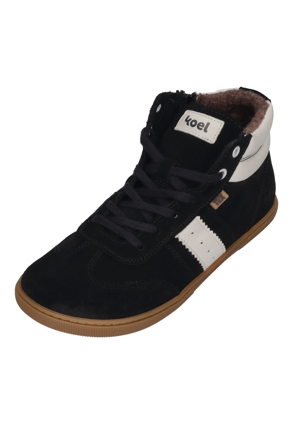 KOEL Barefoot Kinder High-Top Sneakers DREW TEX black
