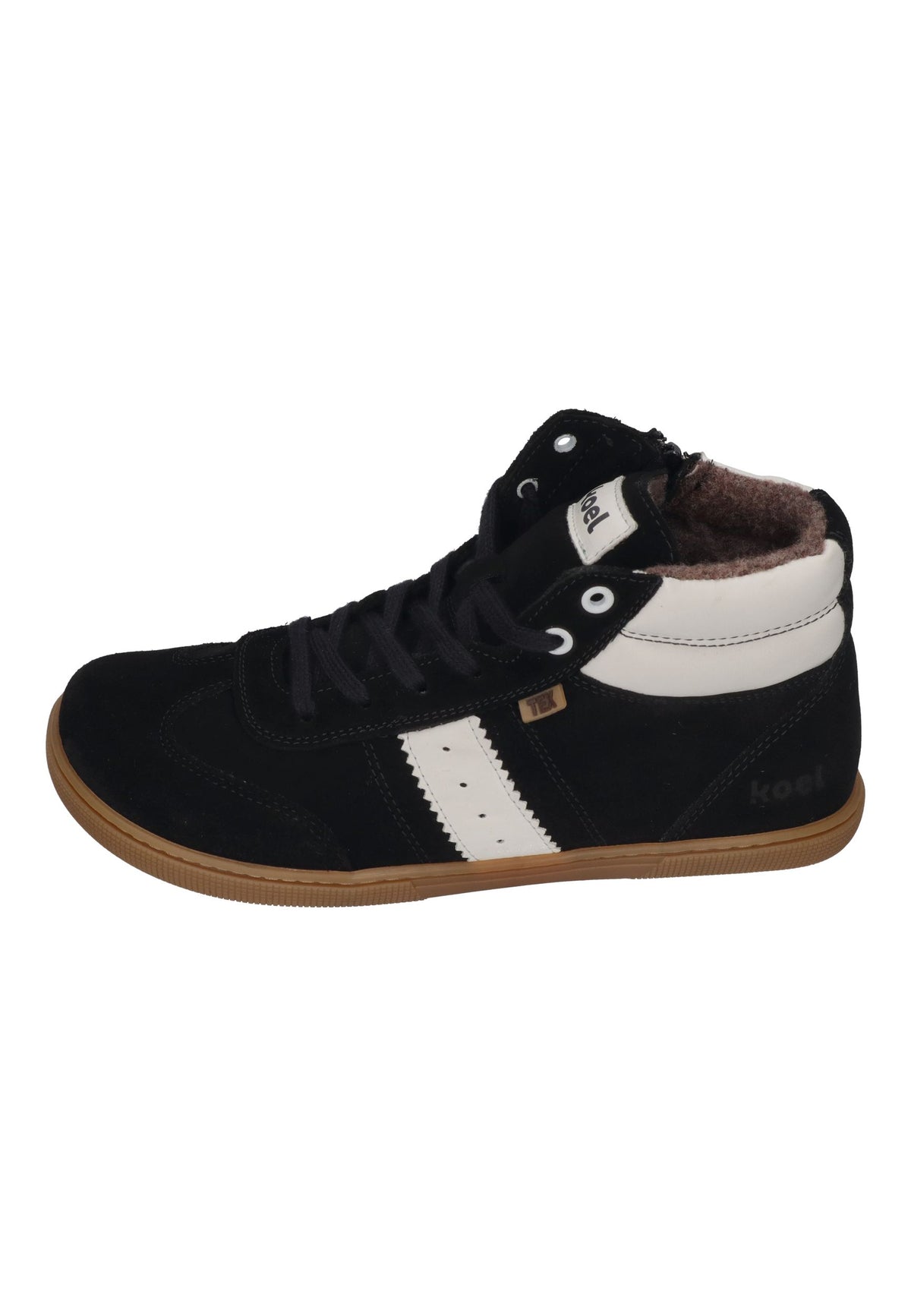 KOEL Barefoot Kinder High-Top Sneakers DREW TEX black