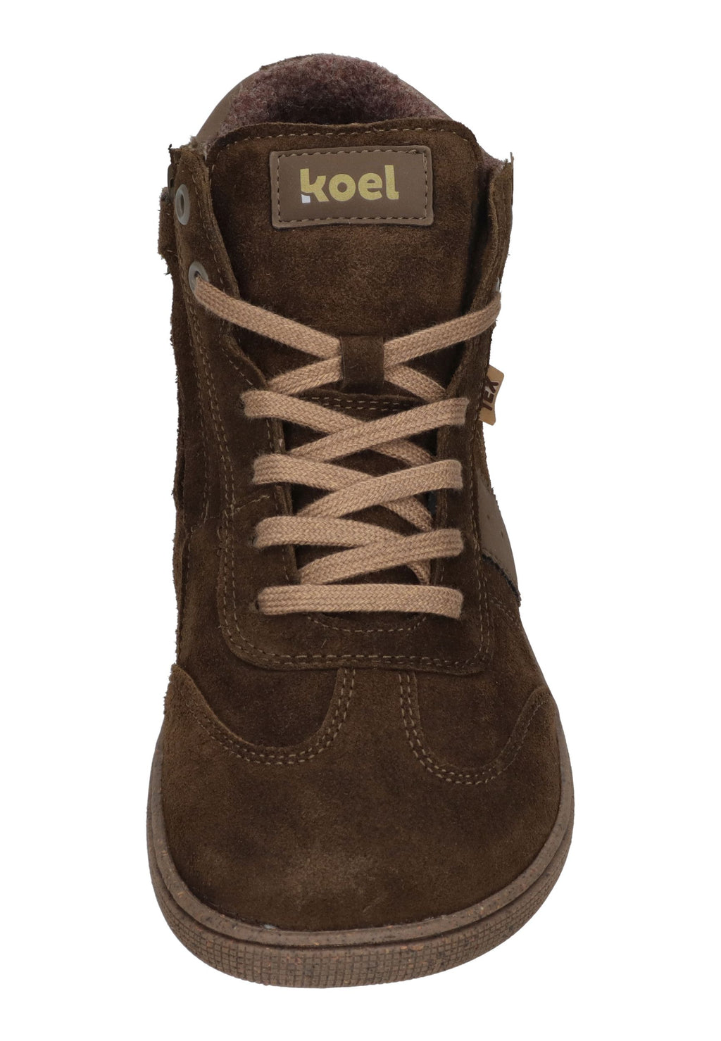 KOEL Barefoot Kinder High-Top Sneakers DREW TEX khaki
