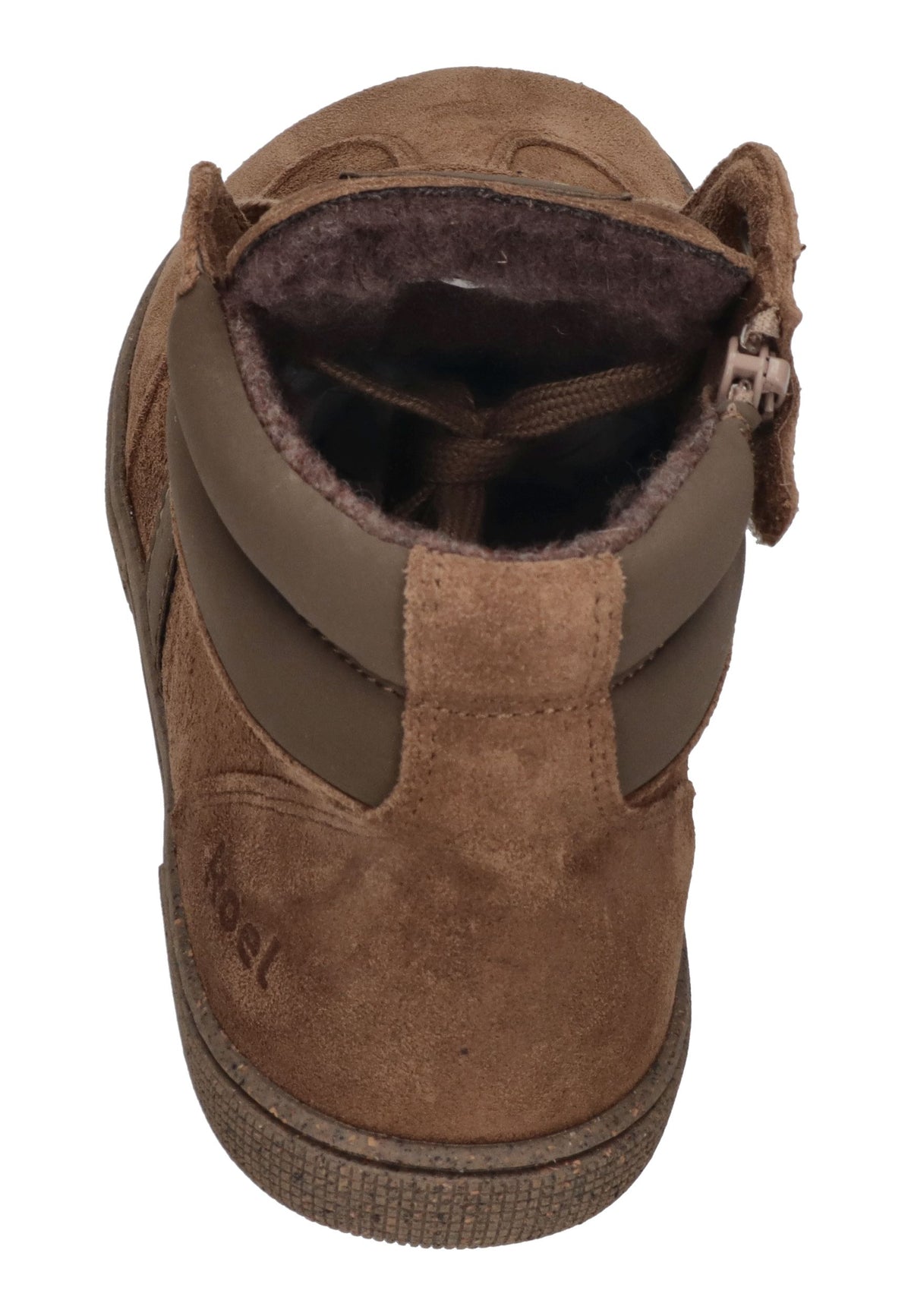KOEL Barefoot Kinder High-Top Sneakers DREW TEX taupe