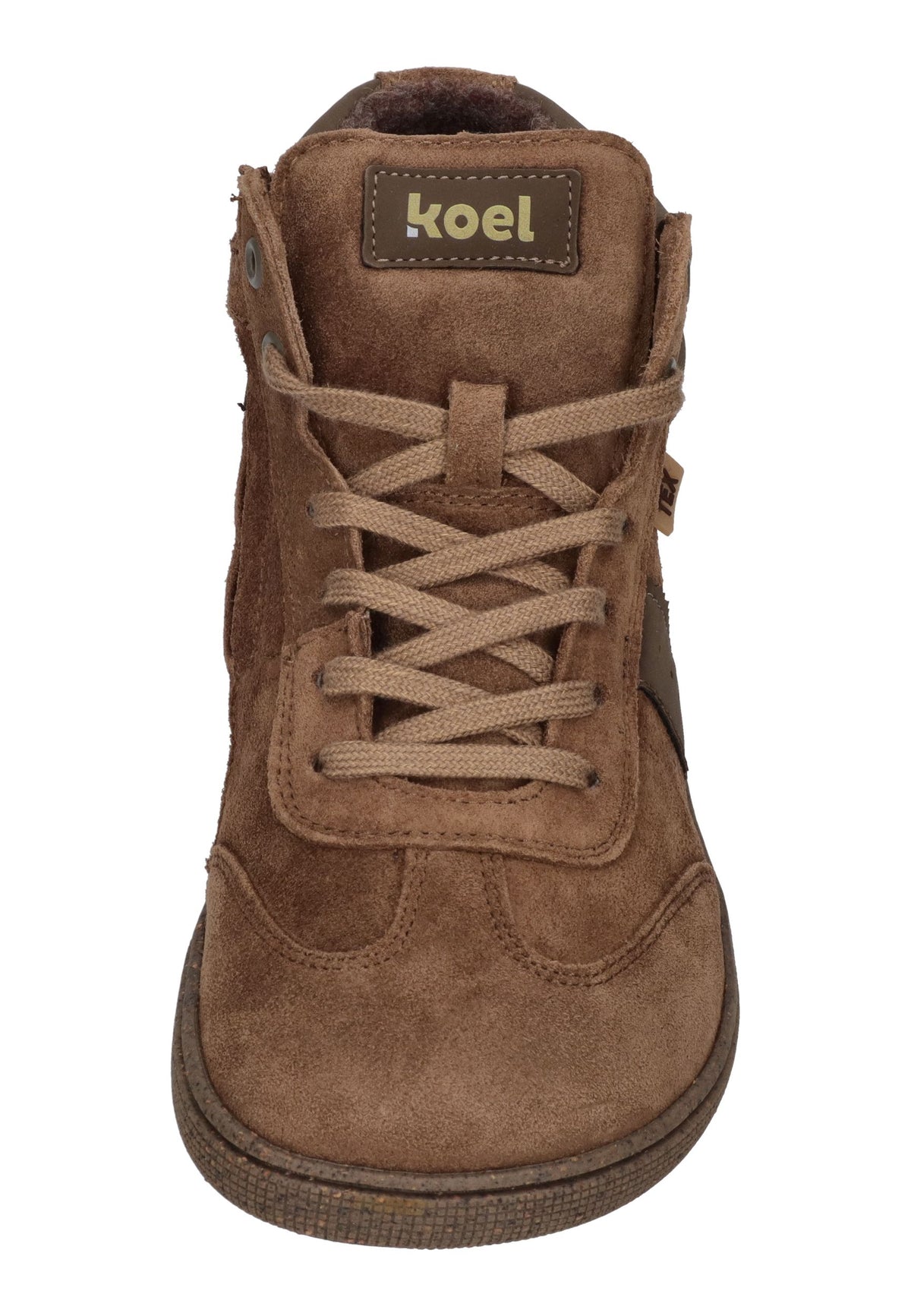 KOEL Barefoot Kinder High-Top Sneakers DREW TEX taupe