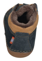 KOEL Barefoot Kinder Lauflernschuhe AVA LEATHER WOOL blue