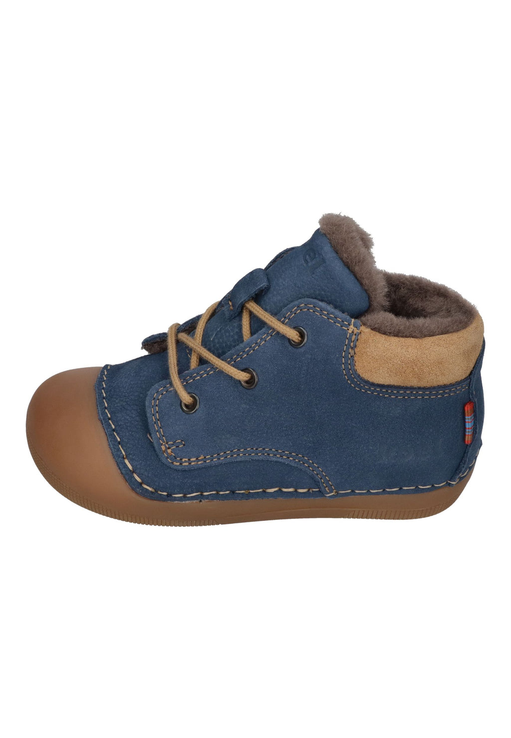KOEL AVA LEATHER WOOL in jeans, Barfuß-Boots für Kinder, Ansicht 2