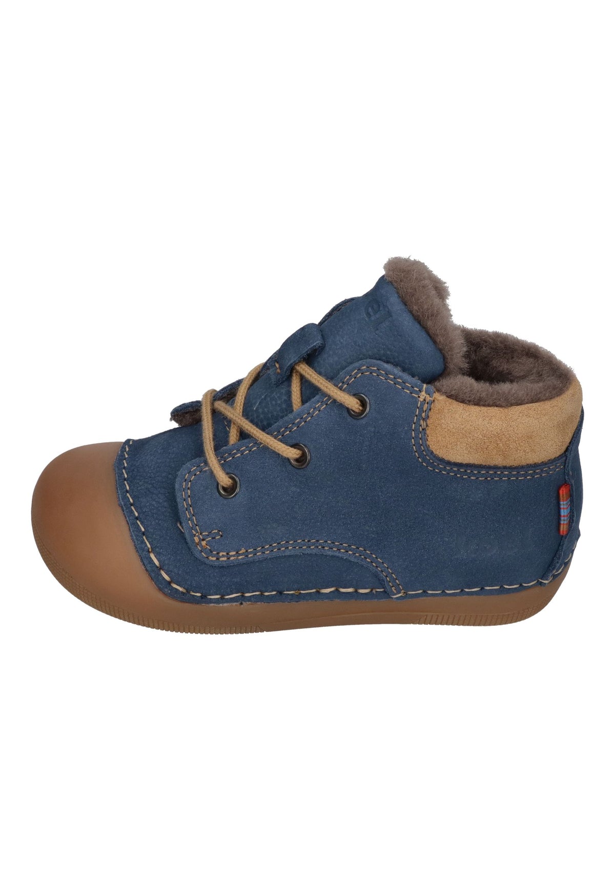 KOEL Barefoot Kinder Lauflernschuhe AVA LEATHER WOOL jeans