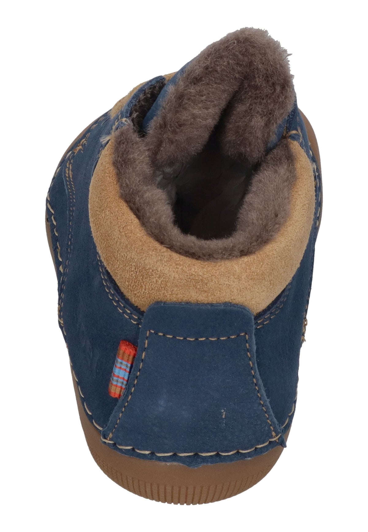 KOEL Barefoot Kinder Lauflernschuhe AVA LEATHER WOOL jeans