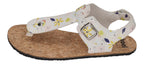KOEL Barefoot Kinder Sandalen- ABRIANA PRINT off white