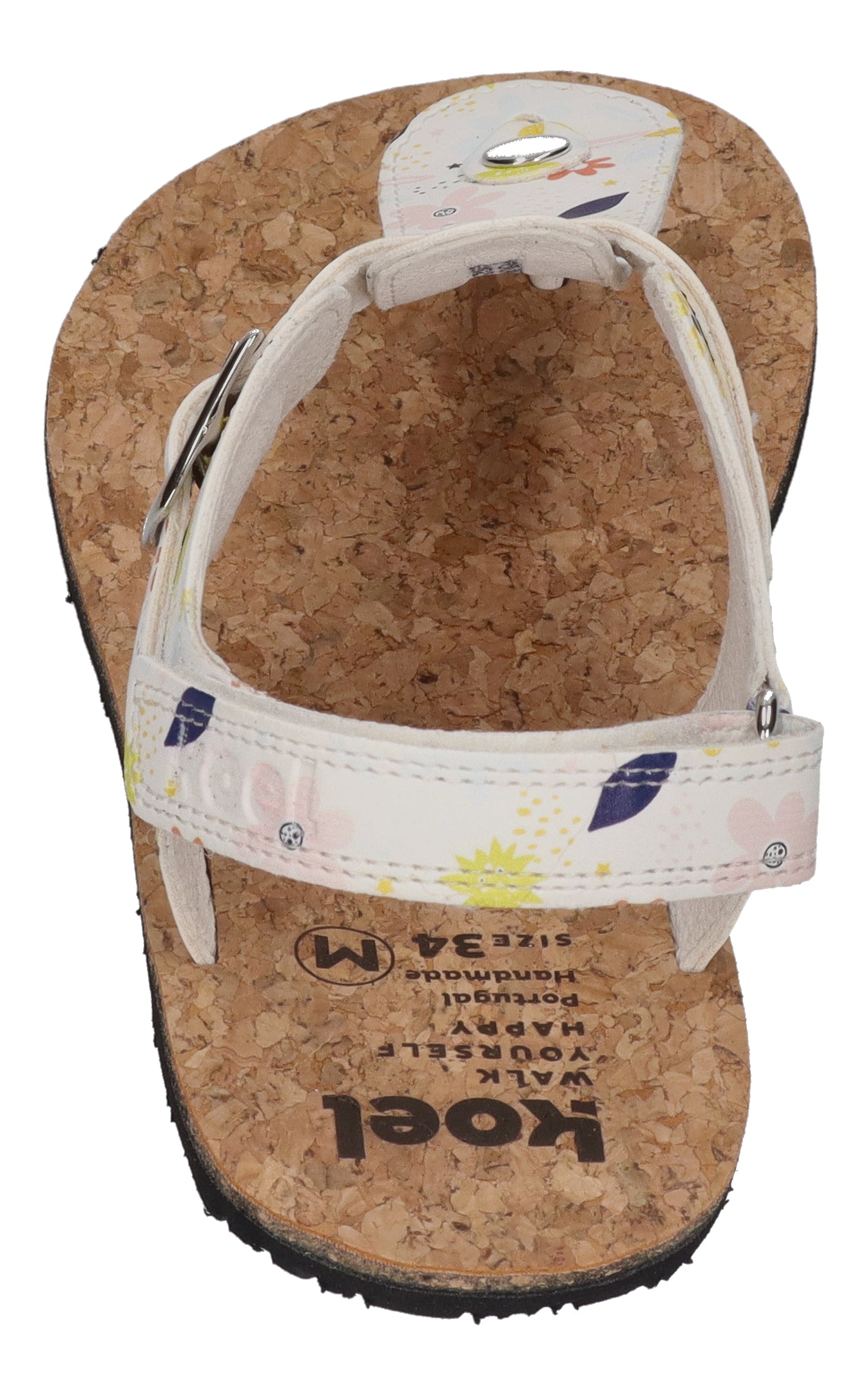 KOEL Barefoot Teenager Sandalen- ABRIANA PRINT off white