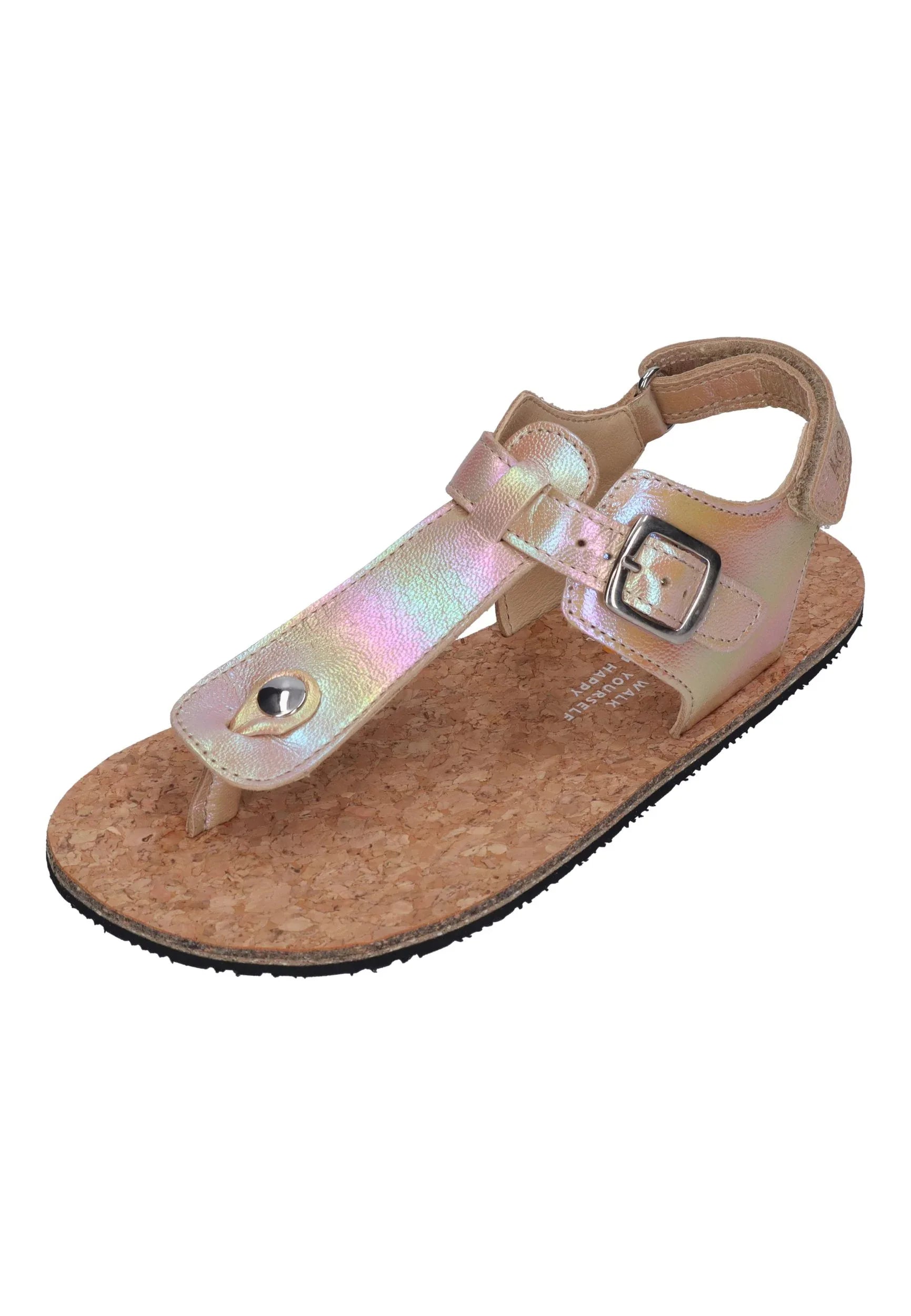 KOEL Barefoot Kinder Sandalen ABRIANA METALLIC gold
