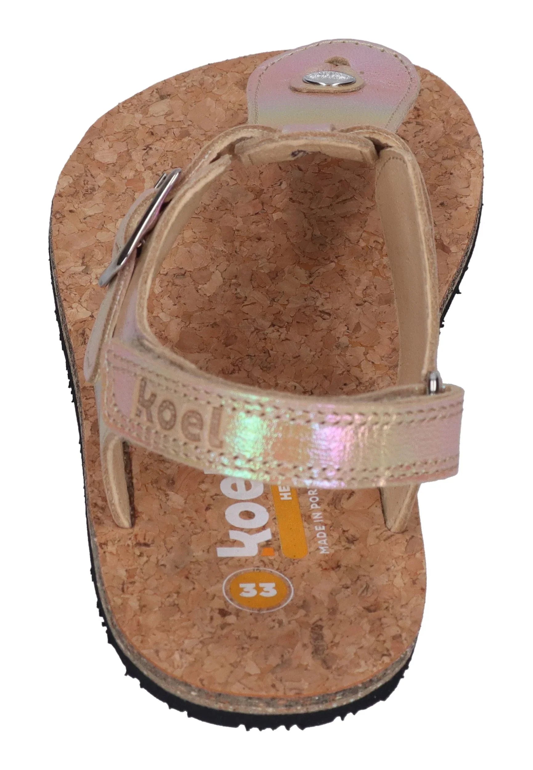 KOEL Barefoot Kinder Sandalen ABRIANA METALLIC gold