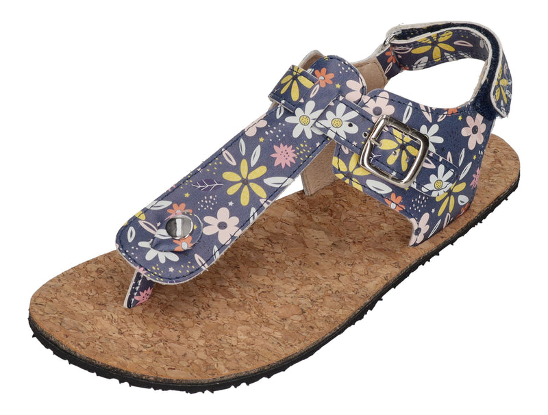 KOEL Barefoot Teenager Sandalen ABRIANA PRINT garden blue