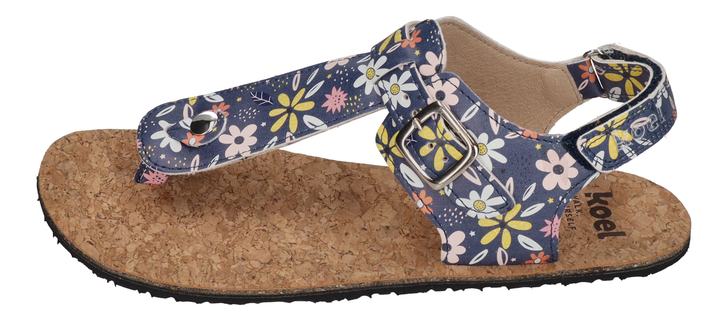 KOEL Barefoot Kinder Sandalen ABRIANA PRINT garden blue