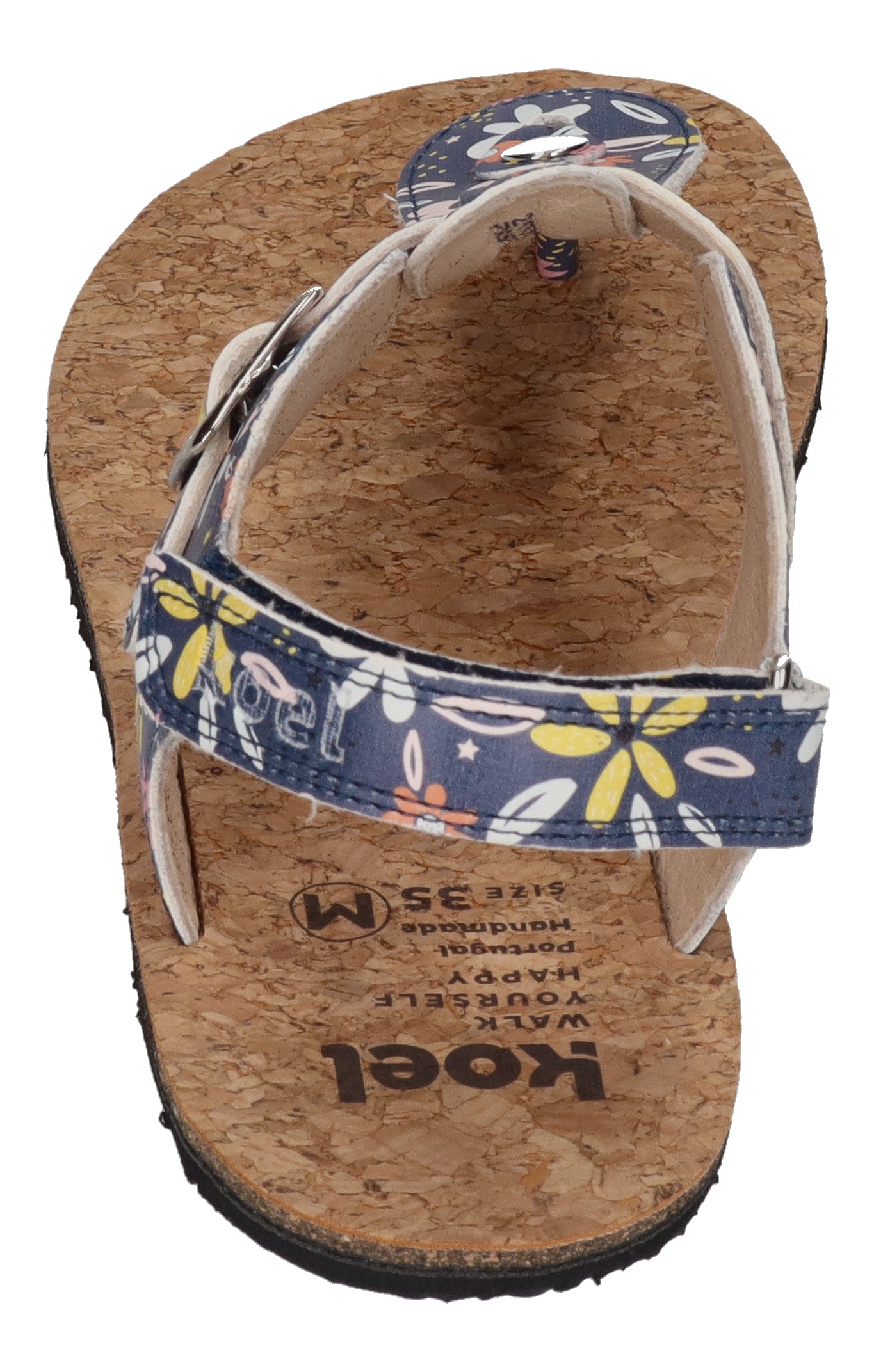 KOEL Barefoot Kinder Sandalen ABRIANA PRINT garden blue