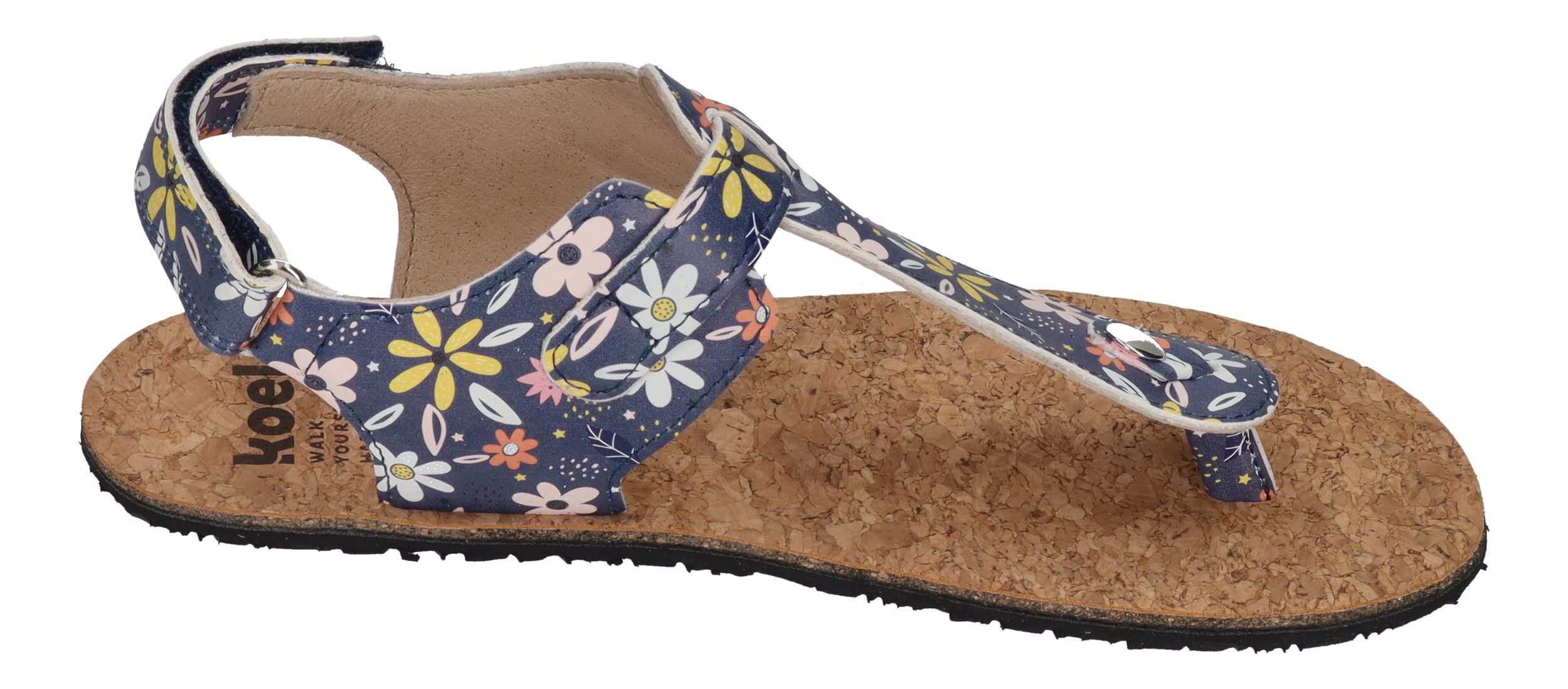 KOEL Barefoot Kinder Sandalen ABRIANA PRINT garden blue