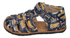 KOEL Barefoot Kinder Sandalen ARIN FANTASY - tractor blue