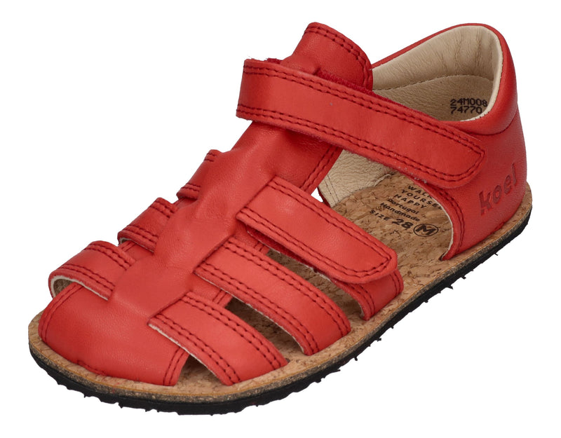 KOEL Barefoot Kinder Sandalen ARIN NAPPA - ferr red