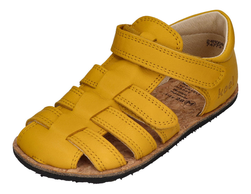 KOEL Barefoot Kinder Sandalen ARIN NAPPA - yellow