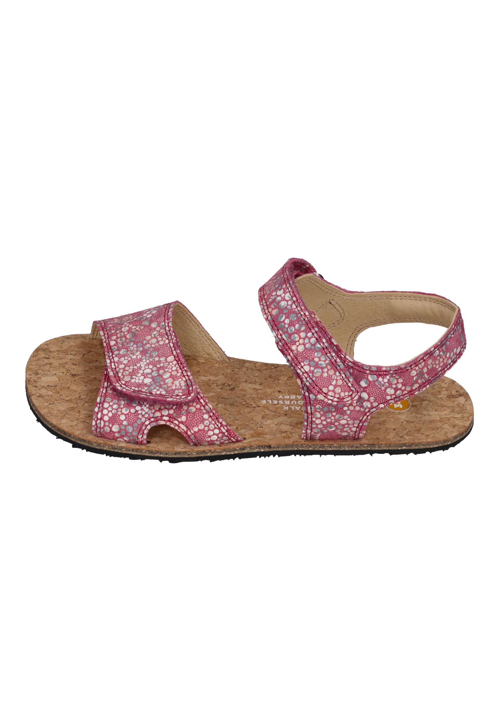 KOEL Barefoot Kinder Sandalen ASHLEY FANTASY 650 fuchsia